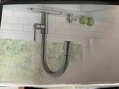 Delta Emery Single-Handle Pull-Down Sprayer Kitchen Faucet Stainless Steel (6922797482167)